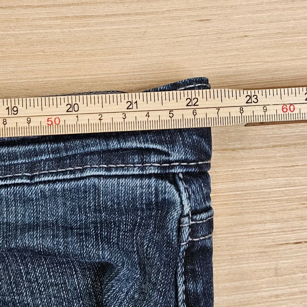 Levis 559 Relaxed Straight Jeans Men 42x32 Measure 44x32 Blue Denim Stretch READ